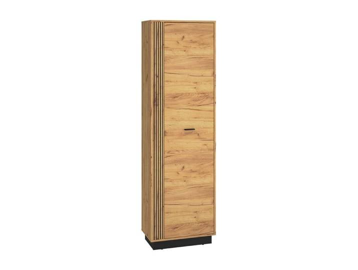 Meuble d'entrée 1 porte Petits-meubles - Nilo - 60 x 34 x 200cm - Bois
