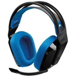 Logitech G G535 Lightspeed (Kabellos), Gaming Headset, Schwarz, Blau