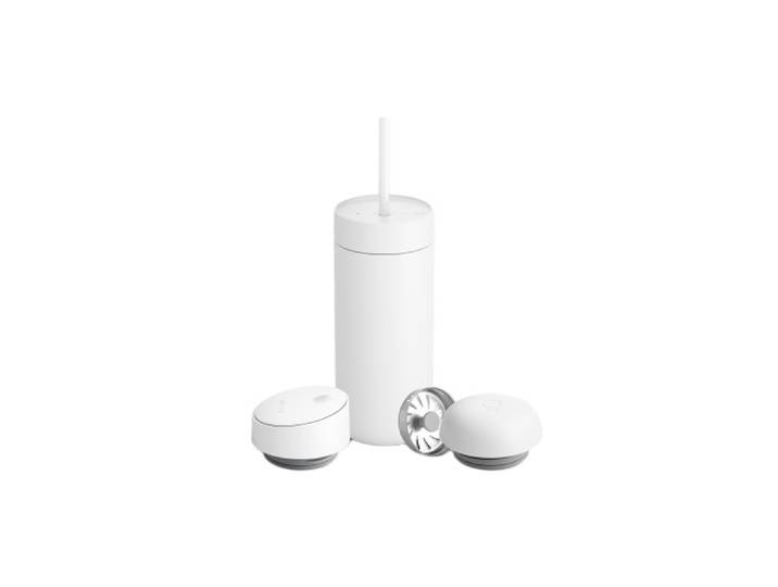Thermobecher Fellow Carter 3-in-1 Sip System, 474 ml – Matte White
