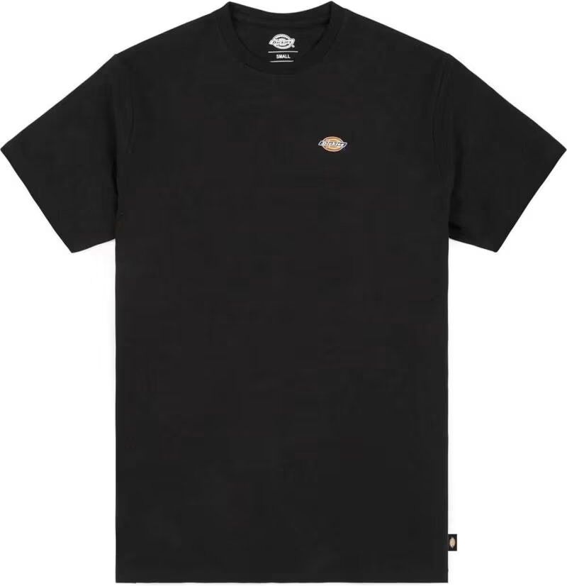 Dickies Camiseta Negra Clásica Con Logo Negro S Hombre