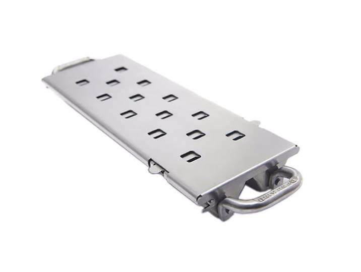 Broil King Edelstahl Räucherbox mit Regulierung – Grill Ablage/Grill Rollwagen/Grill Erweiterung