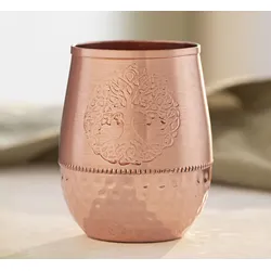 Kupferbecher mit Symbol