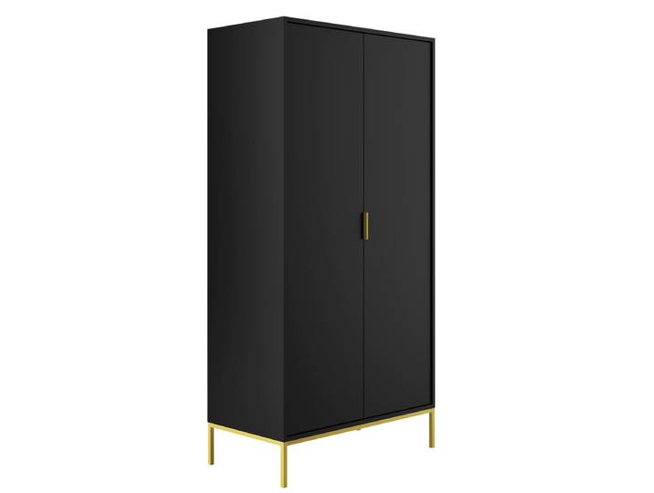 Armoire 2 portes Seattle Noir
