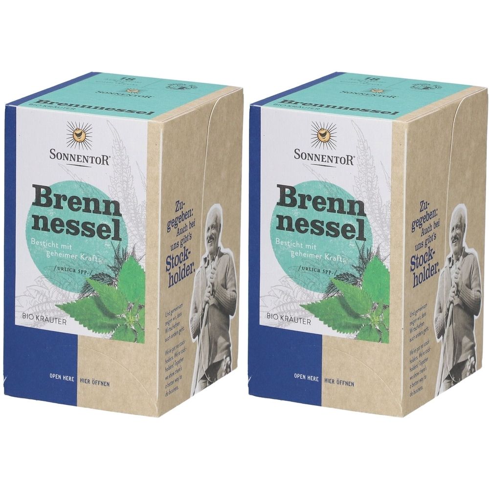 Sonnentor TEE Brennnessel Bio x2 2x18 St Filterbeutel