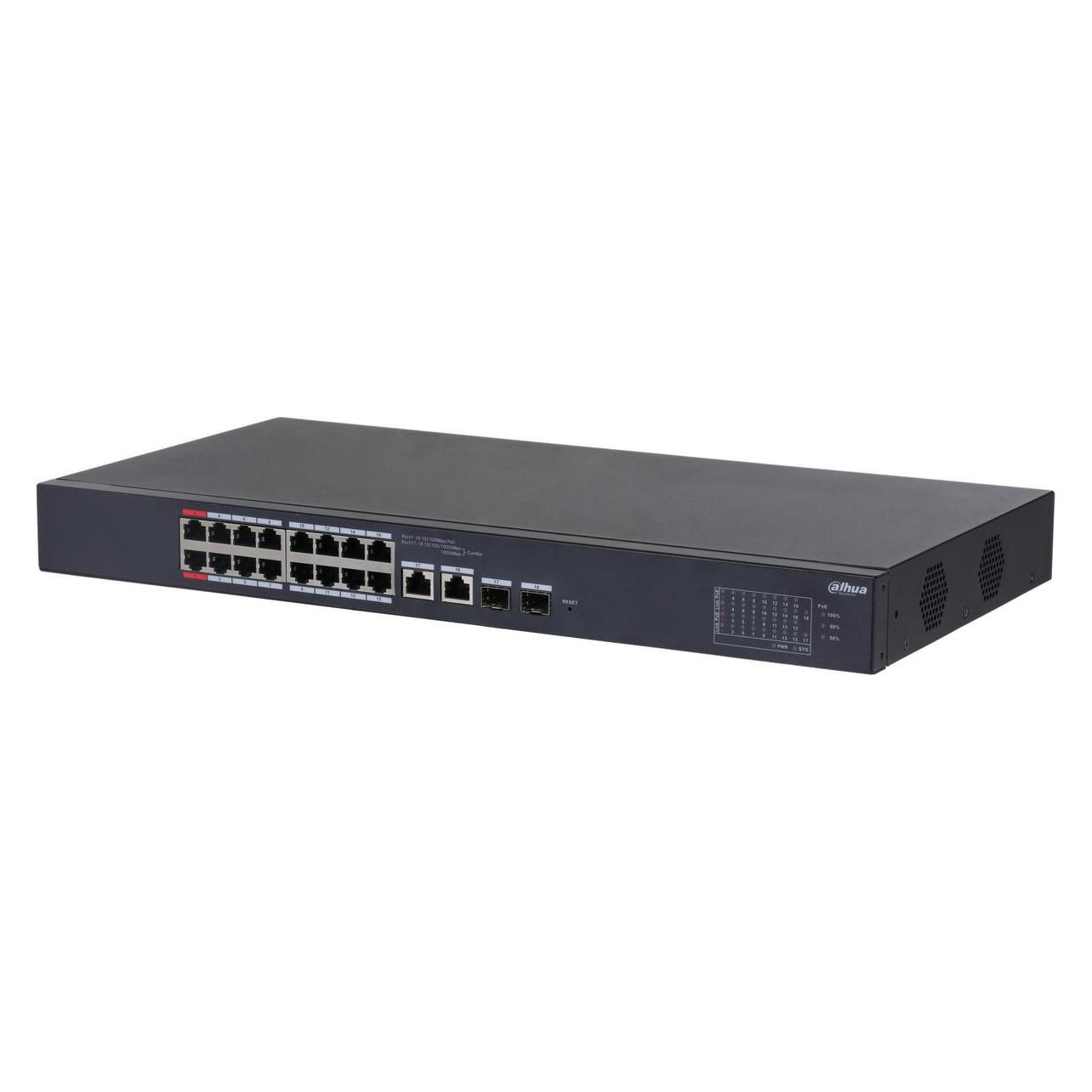 Dahua SWITCH CS4218-16ET-240 (18 Ports) (CS4218-16ET-240)