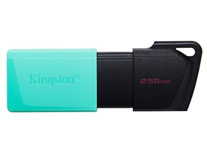 Kingston DataTraveler Exodia M DTXM/256GB USB 3.2 Gen 1 - met Moving Cap, zwart/groente