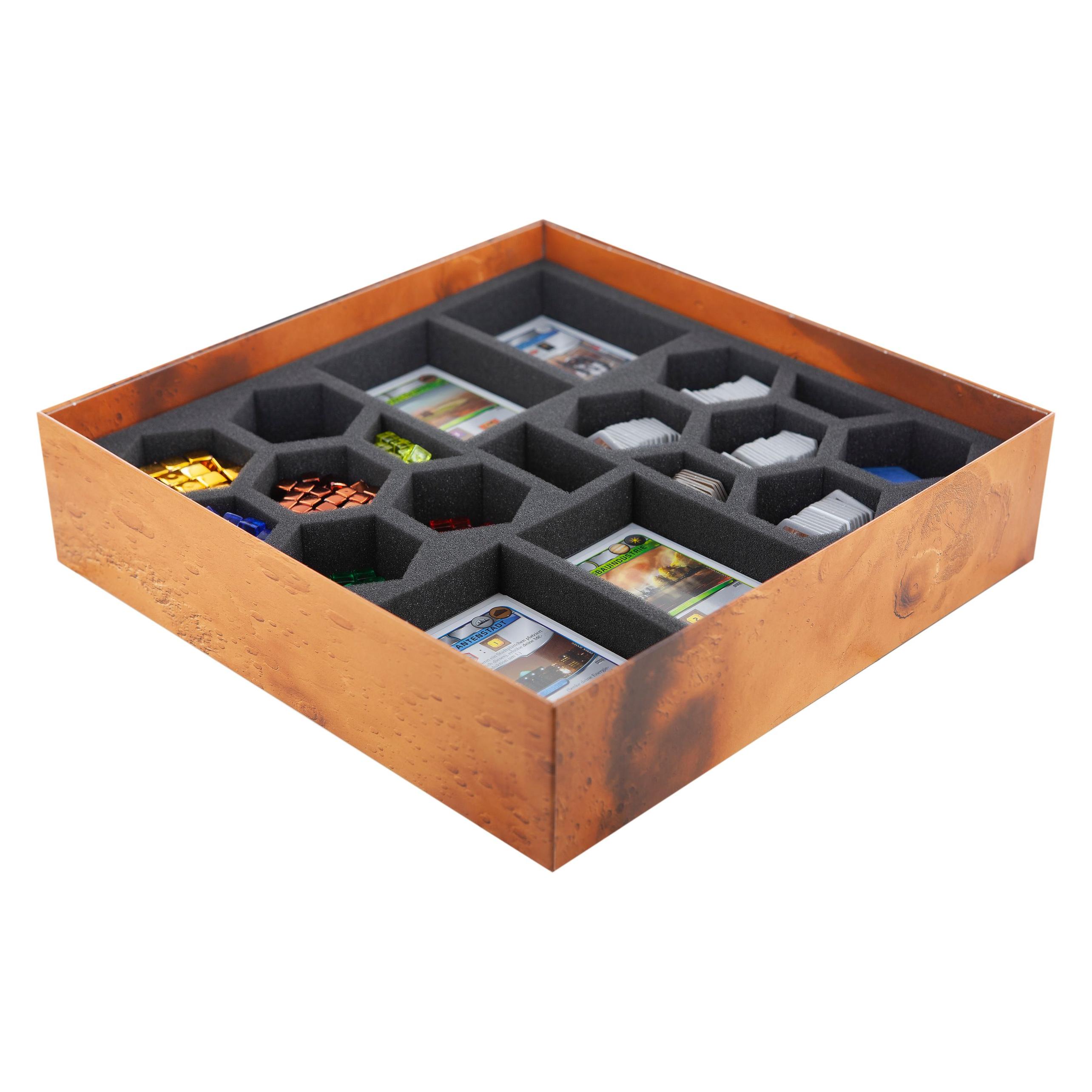 Feldherr AF41SET - Schaumstoff-Set für Terraforming Mars, Brettspielbox (Kunststoff, Schaumstoff) (AF41SET)
