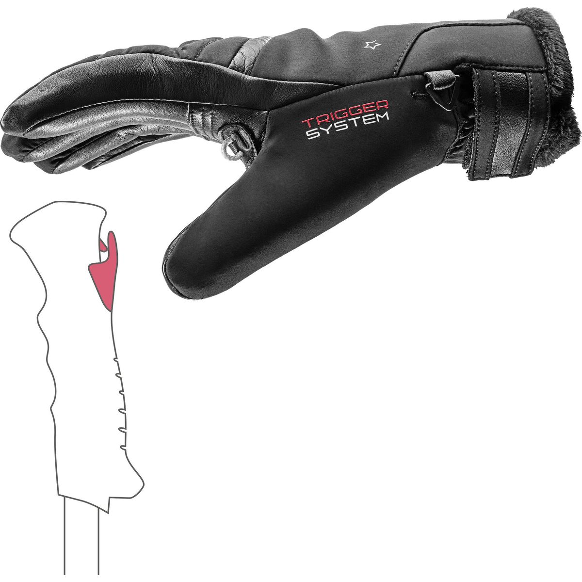 LEKI Snowfox 3D Women black (1) 6.0 653805201060