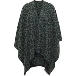 Tchibo - Cecil Poncho - olivgrün