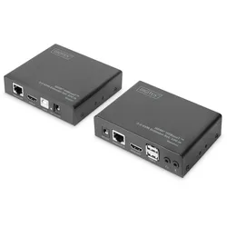 ASSMANN DIGITUS HDBaseT 2.0 HDMI KVM Extender Set 4K/60Hz, 6x USB