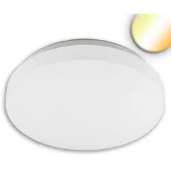 ISOLED LED Außendeckenleuchte DN410 mit HF-Sensor, IP64, rund, Ø 41cm ISO-116719
