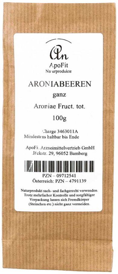 ApoFit Aroniabeeren ganz