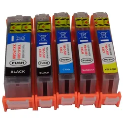 5x Tintenpatronen kompatibel f. Canon Pixma TR-7500 Serie ersetzt Canon PGI-580 und CLI-581 Tintenpatronen