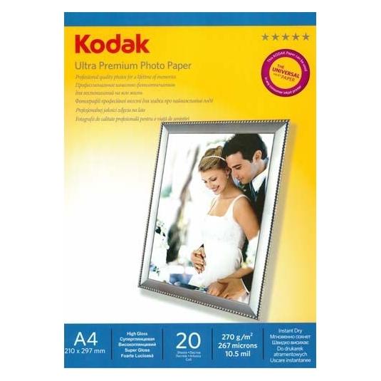Kodak Code Fotopapier für Drucker A4 (5740-816) (270 g/m², A4, 20 Stk.) (5740-816)