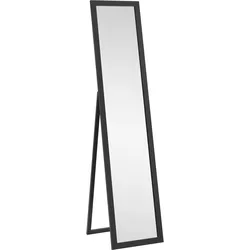 Standspiegel in Schwarz
