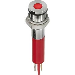 APEM Q6F1CXXR24E LED-Signalleuchte Rot Flush 10 mcd