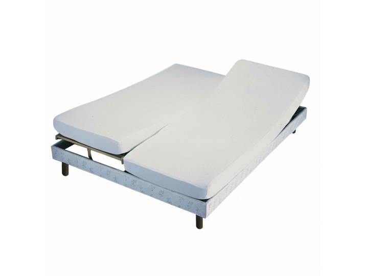 Protège matelas tpr en coton blanc 140x190cm