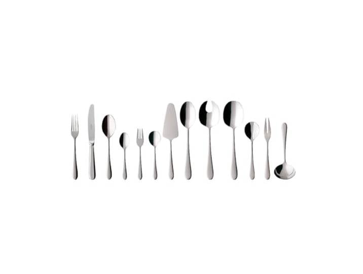 Villeroy & Boch – Oscar Tafelbesteck 68 teilig 12 Personen, Spülmaschinenfest, Rostfrei, Besteck Edelstahl, Essbesteck, Besteckset, Messer, Gabel, Löffel, Küchen Besteck Set, Edelstahl