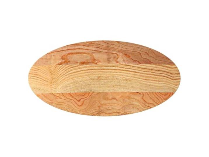 Favemtsl Tischplatte Massivholz Eiche Hellbraun Oval 100x50x4 cm Couchtisch Erneuern Sie Ihren Sofatisch im Wohnzimmer mit dieser massiven Ersatzplatte in feiner Naturmaserung.
