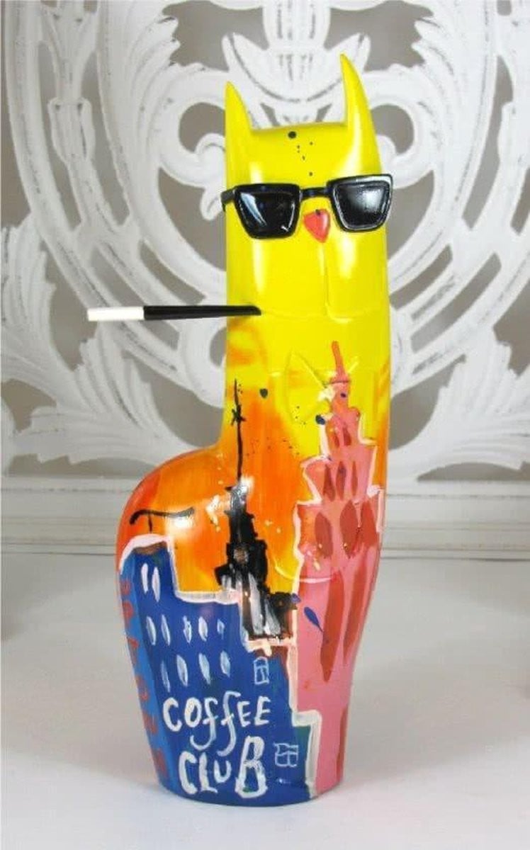 Selwyn Senatori Gianni Big City Cat Yellow tafelblad voor volwassenen