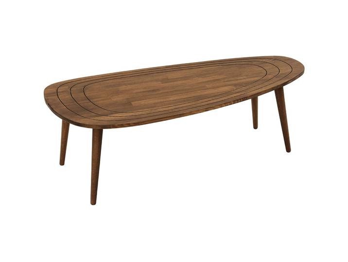 Salontisch Yasam Walnuss Massivholz Massivholz B 115 T 50 cm