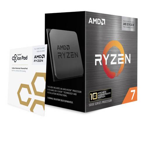 AMD Ryzen 7 5800X3D 8 x 3.4GHz Prozessor (CPU) Boxed Sockel (PC): AMD AM4 105W