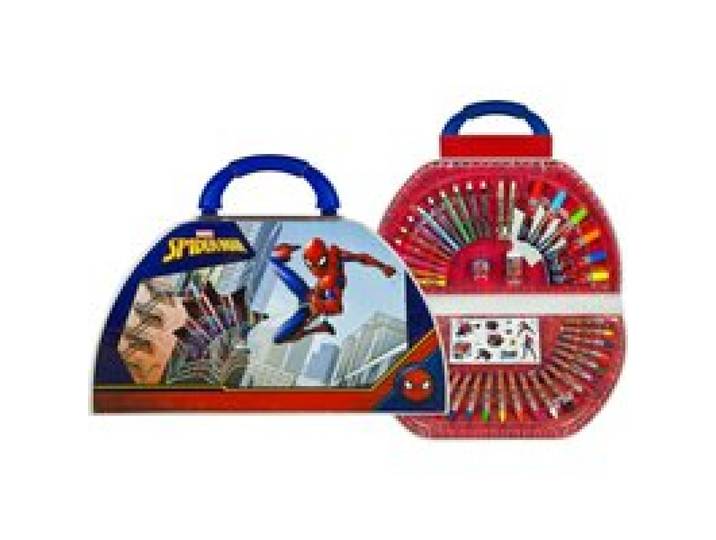UNDERCOVER Mallette de peinture, 51 pièces, assortiment de 5 types. (homme araignée)