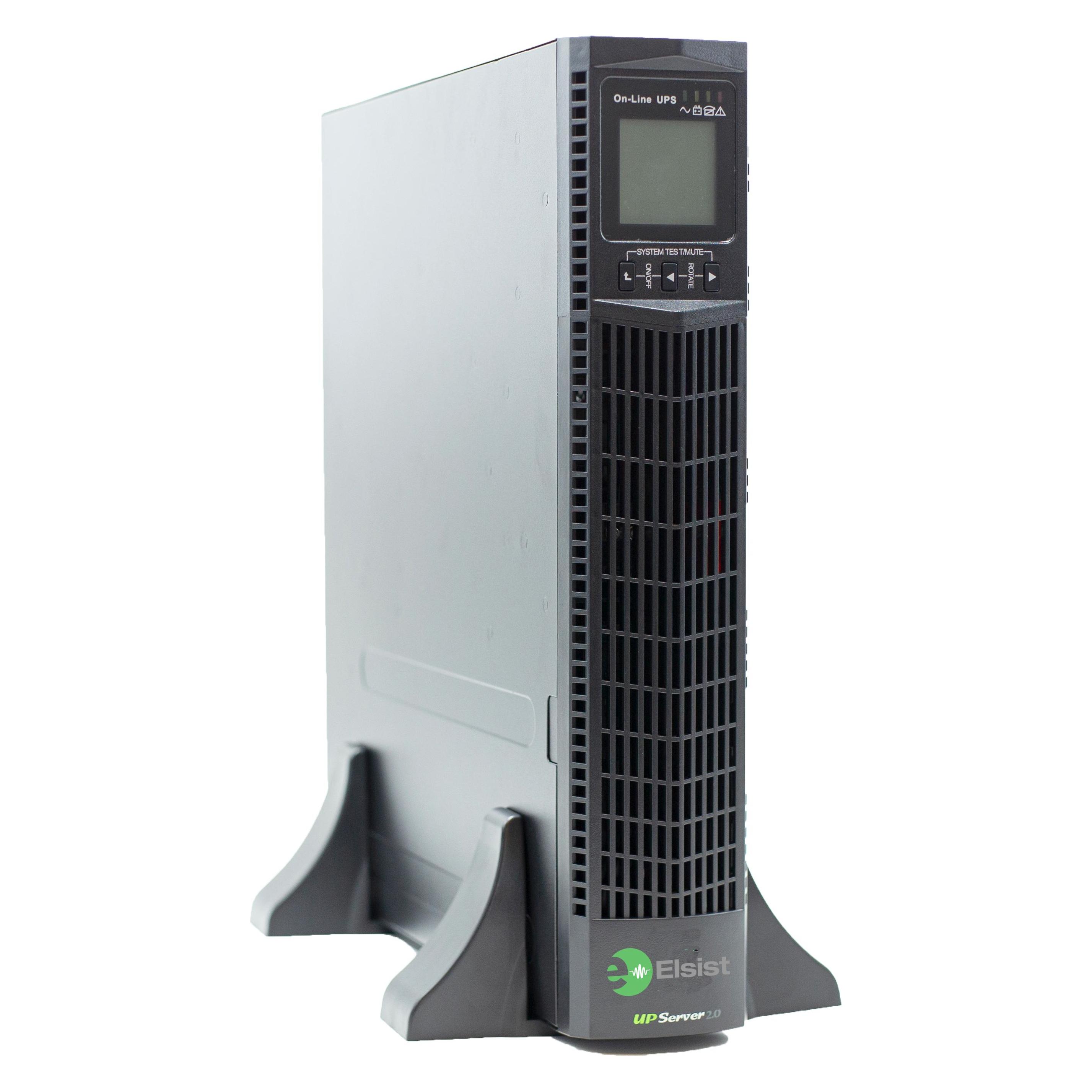 Elsist Naicon Ups Server 4000 VA (4000 VA, 2000 W, Online-Doppelwandler USV) (UPSERVER4.0)