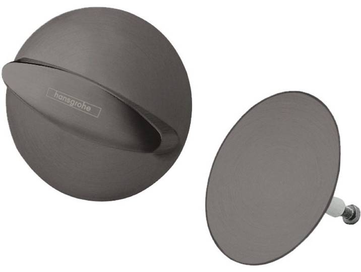 Hansgrohe Universeel Flexaplus afbouwdeel v. badafvoer- en overloopcombinatie brushed black chroom