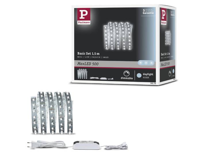 Paulmann MaxLED 500 LED Strip Tageslichtweiß Basisset