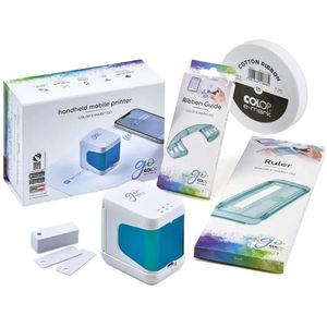 Colop e-mark go Bundle Elektrostempel, Handgerät, mehrfarbige Abdrucke inkl. App