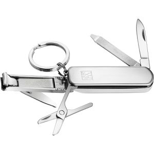 Zwilling Taschenmesser 42450-001-0 Argent, silber, 5 Funktionen, mit Metallgriff & Edelstahl-Zweihandklinge