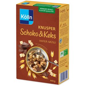 Kölln Müsli Knusper Schoko & Keks, 440g