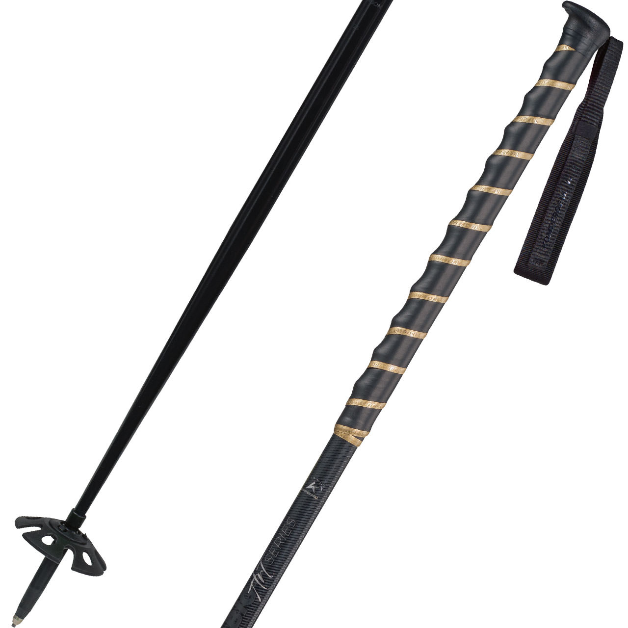 Komperdell Big Art Fat Carbon gold - 125 cm