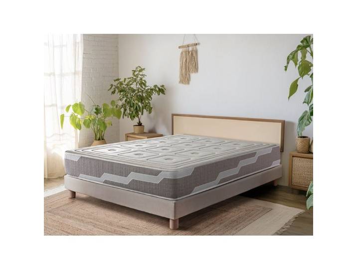 Matelas à ressorts XALUCA ORGANIC NATURA Laine et Coton 180X200 Hauteur 28 cm