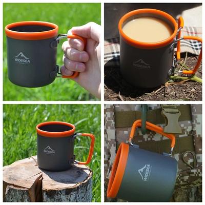 Uplifted Goods Lightweight Aluminum Camping Cup For Outdoor Use Lightweight Aluminum Camping Cup For Outdoor Use