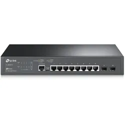 TP-LINK JetStream TL-SG3210 8-Port Gigabit Switch mit 2 SFP-Slots