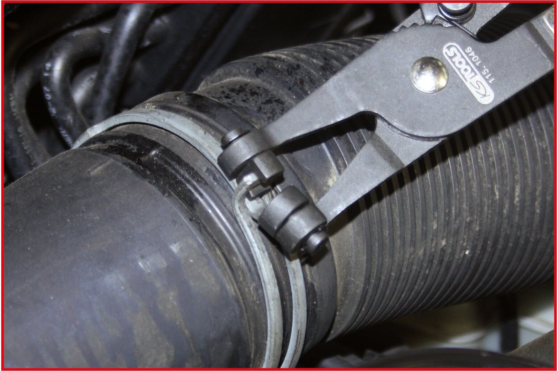 KS Tools Schlauchschellenzange, Variante1, 220mm (115.1046)