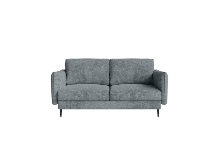 Sofa en tissu chenille 2 places, Gris