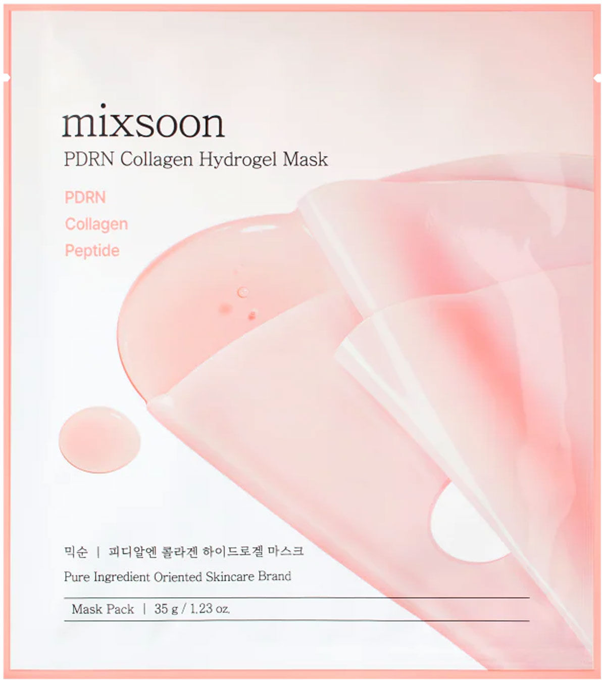 MIXSOON PDRN Collagen Hydrogel Sheet Mask 35g