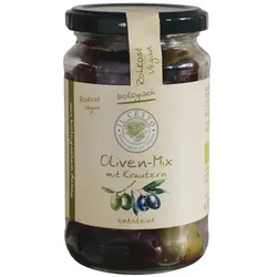 Il Cesto Oliven Mix mit Kräuter und entsteint bio