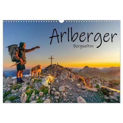 Arlberger Bergwelten (Wandkalender 2027 DIN A3 quer), CALVENDO Monatskalender
