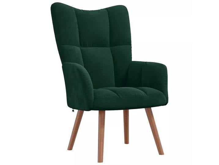 VidaXL - Relaxsessel samt, One Size, Dunkelgrün