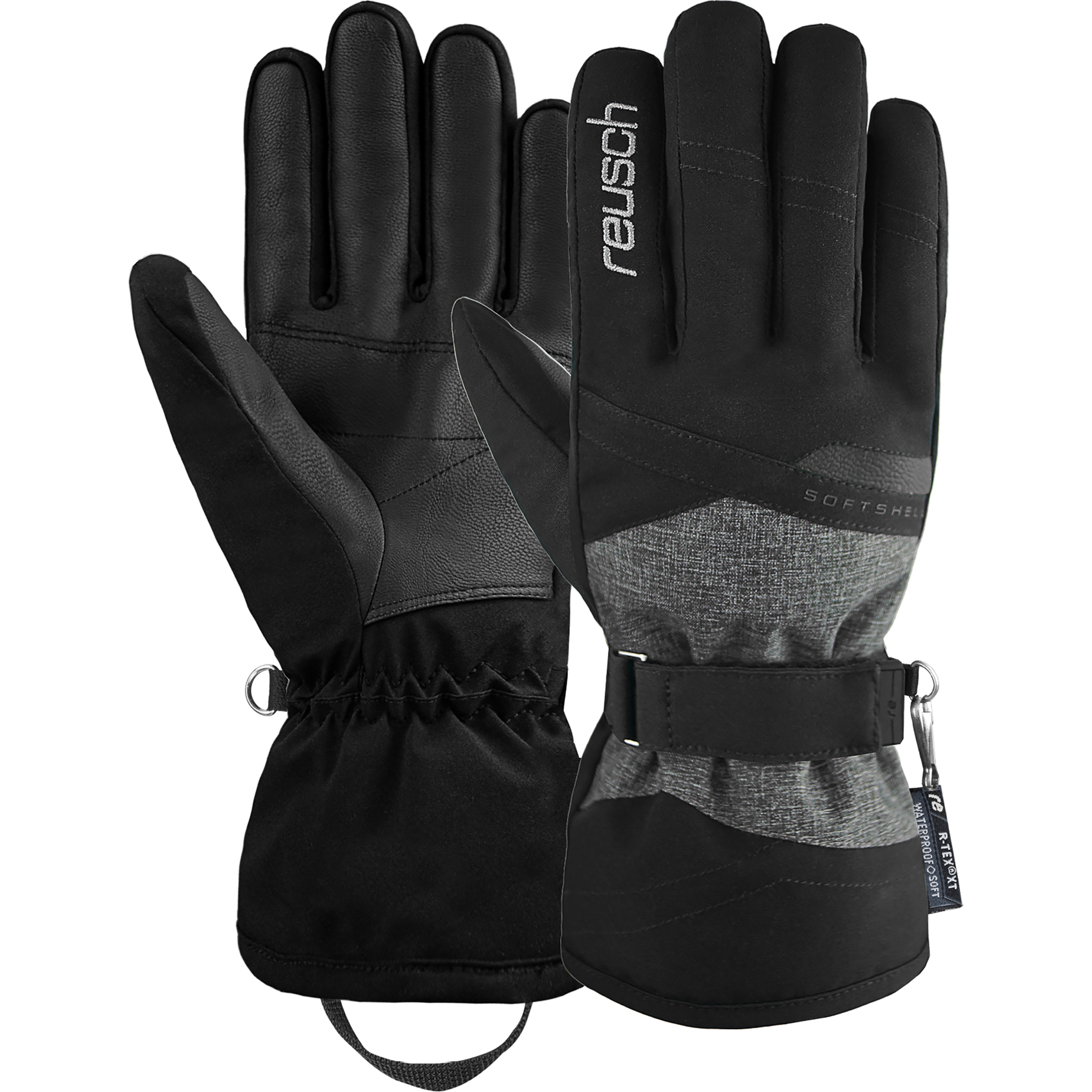 Reusch Hellen R-TEX XT Skihandschuhe schwarz Größe 6.5 Skifahren Widerstandsfähig Primaloft