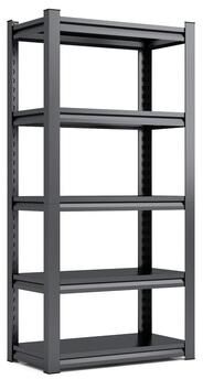 Telepassa "5 Tier Heavy Duty Metal Garage Shelving Storage with Adjustable Shelves，35.4""W*15.7""D*72""H"