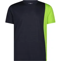 CMP Campagnolo, Herren, Sportshirt, T-Shirt (54, XXL), Schwarz, Blau