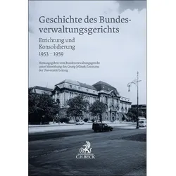Die Geschichte des Bundesverwaltungsgerichts, Fachbücher