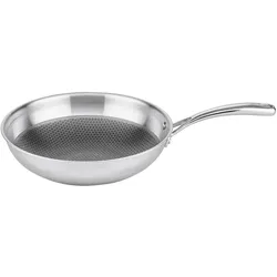 ELO Wokpfanne Relief Evol. 30cm, Pfanne + Kochtopf, Silber