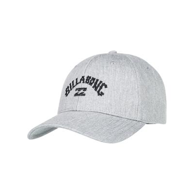 Snapback Cap BILLABONG "Arch", Herren, grau (grau heather), Kunstfaser, Caps