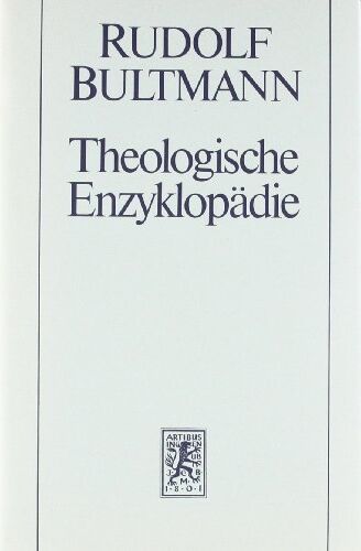 Rudolf Bultmann - Theologische Enzyklopädie - Preis vom 30.09.2026 22:30:23 h